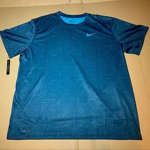 Teal Nike dri-fit T-shirt